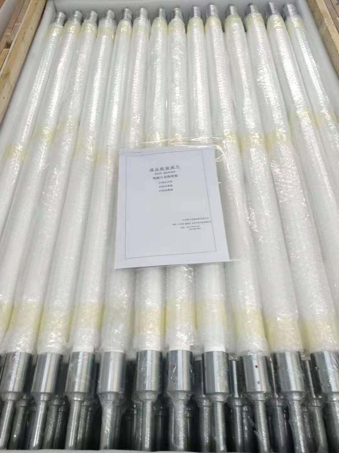 北京玻璃鋼化爐用石英陶瓷輥道